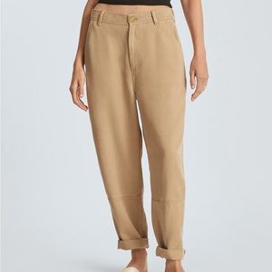 Everlane the TENCEL Relaxed Chino Brown Pants